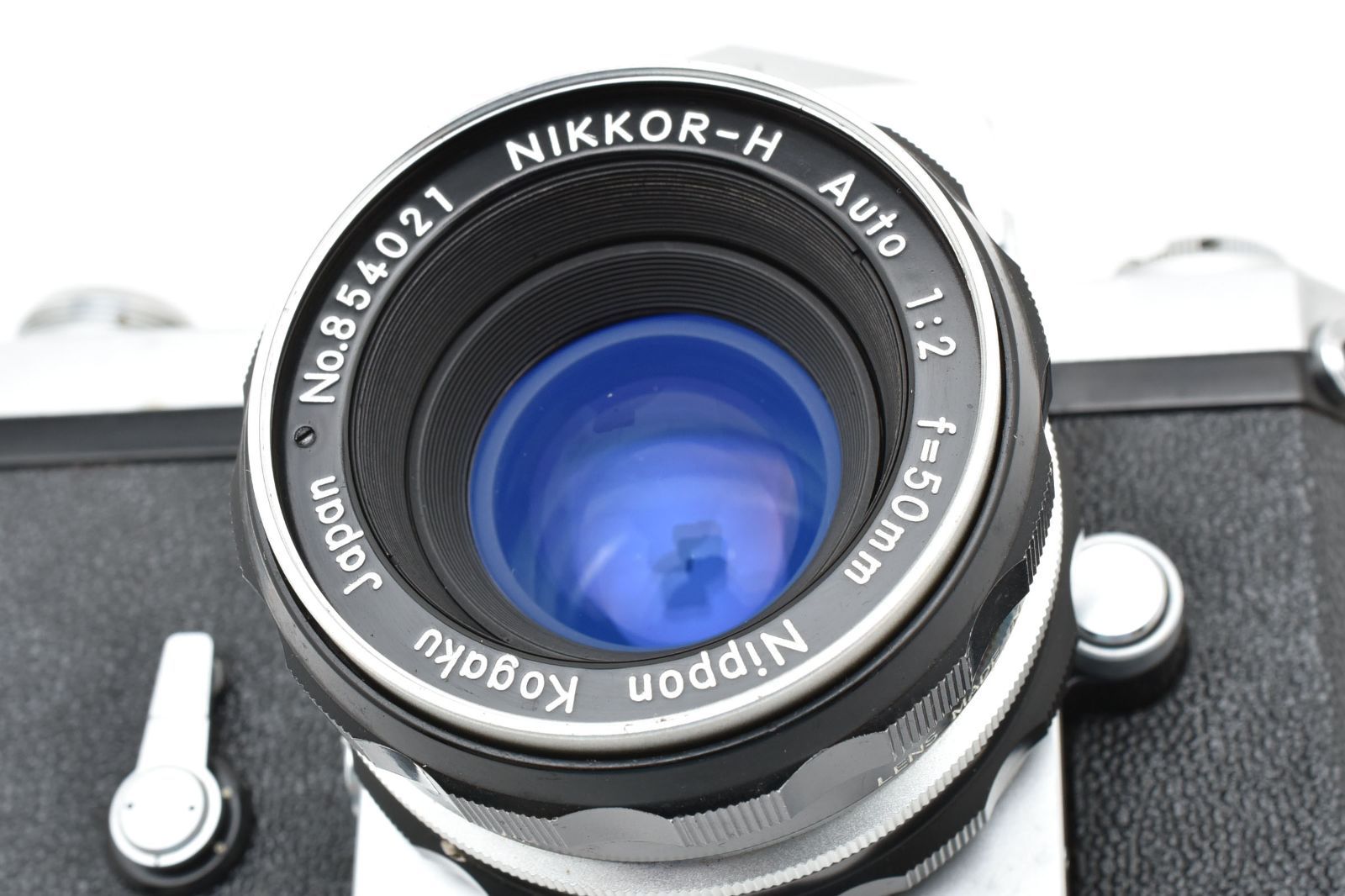  4428 ニコン Nikon F eye level Nikkor H Auto 50 mm 2 フィルムカメラ 一眼レフカメラ(フィルム) フィルムカメラ