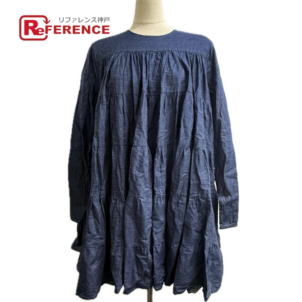 Merlette NYC マーレット ワンピース ロンハーマンコラボ コットン ブルー