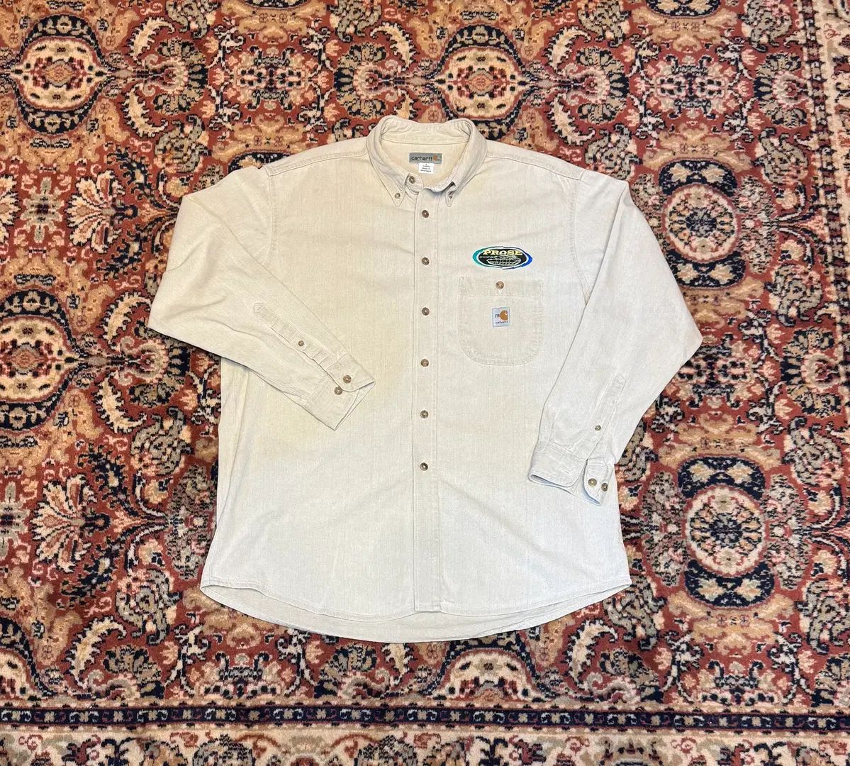 ヴィンテージ Carhartt カーハート シャツ L 458