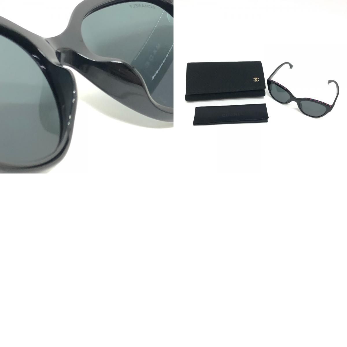 CHANEL シャネル サングラス ココマーク 5414-A プラスチック ブラック