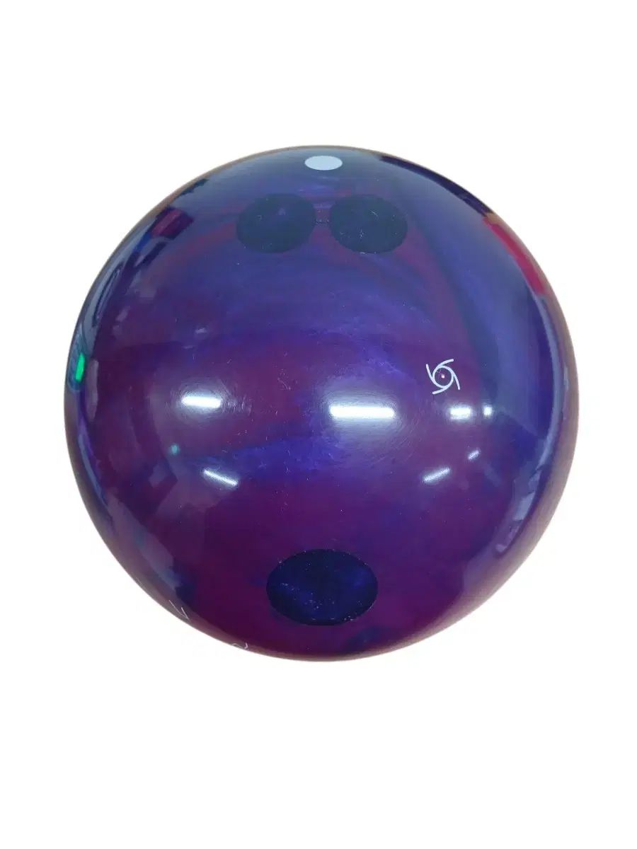 中古ボーリングボール 復元完了 14p ハイロード パープル - メルカリ