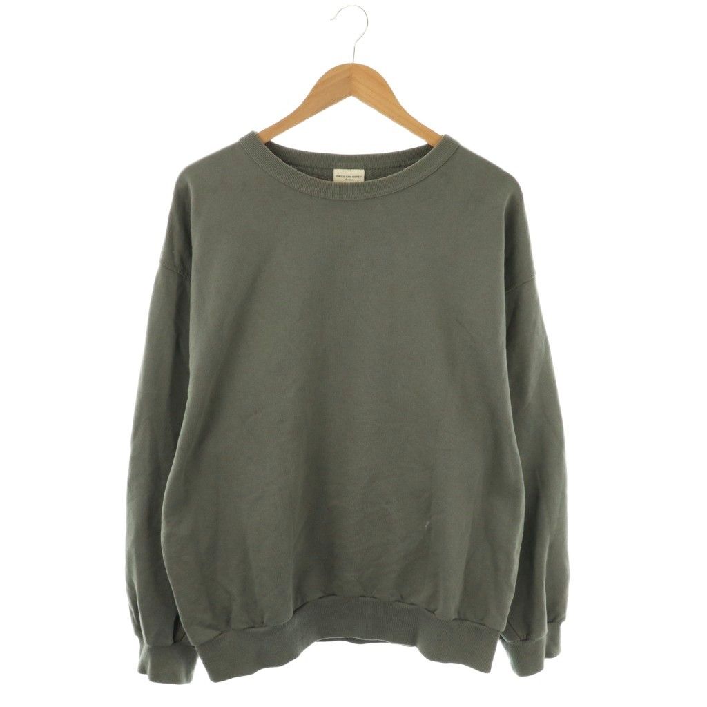 ドリスヴァンノッテン DRIES VAN NOTEN プルオーバ―スウェットトップス カットソー 長袖 M チャコールグレー /DO ■OS ■SH