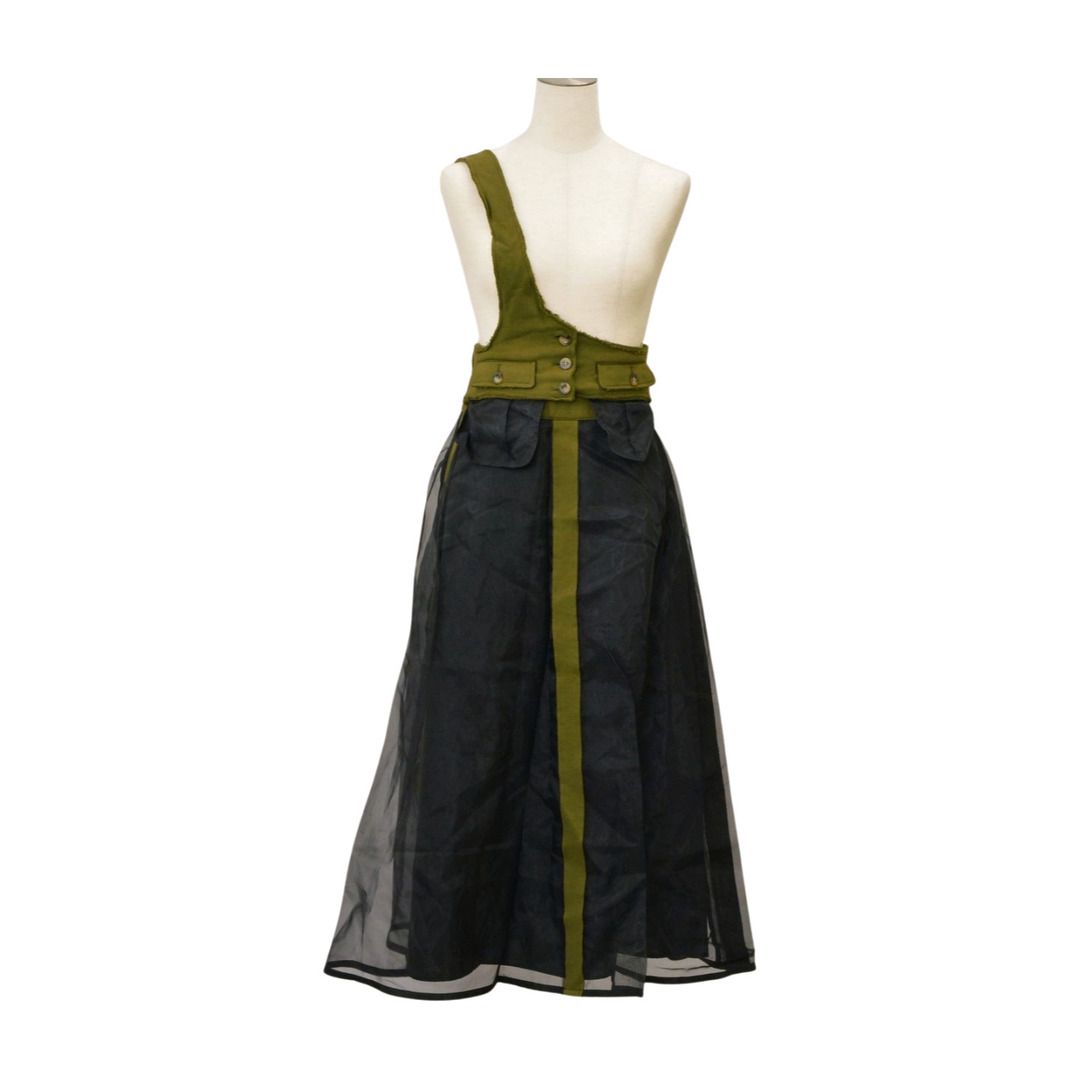 アメリヴィンテージシースルー AMERI ロングスカート サイズ S  