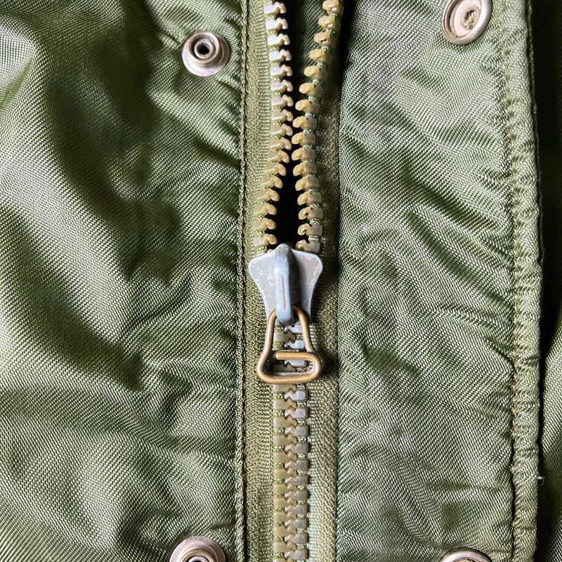 60s 63年製 US NAVY 米軍実物 A-1 ナイロン デッキ ジャケット S / 60