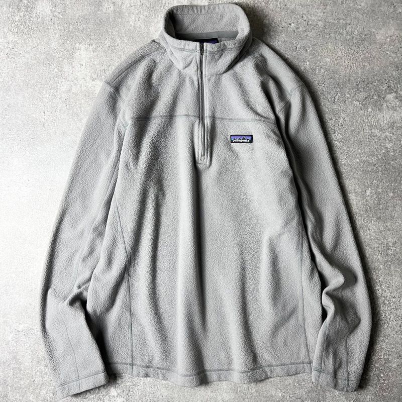 メンズ 19年製 Patagonia ハーフジップ マイクロD フリース プル 