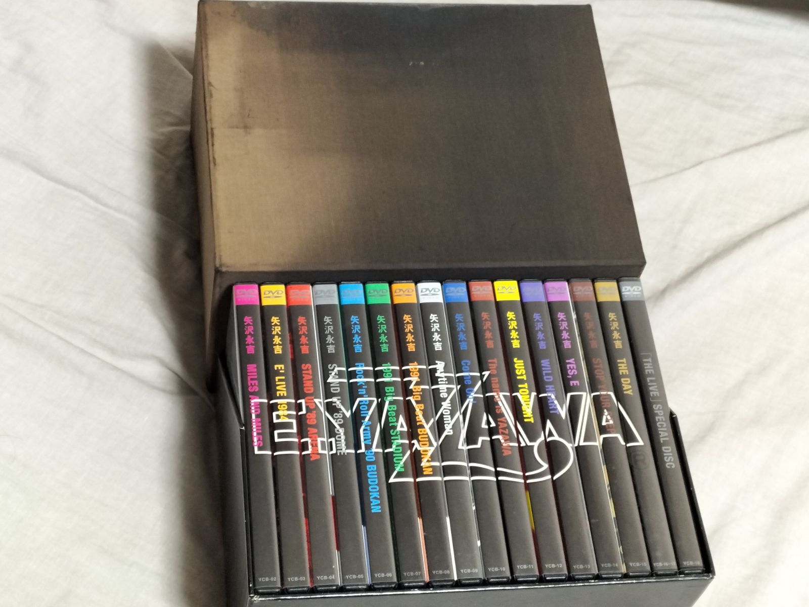 矢沢永吉 THE LIVE EIKICHI YAZAWA DVD BOX 17枚組 レア 送料無料