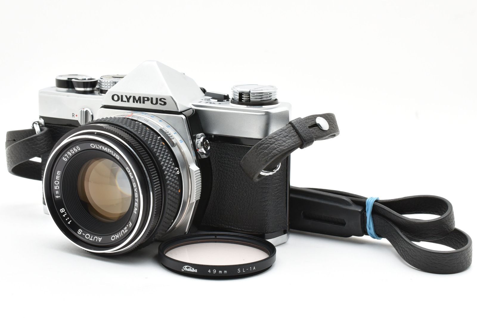 4443 オリンパス OLYMPUS OM-1 + F.ZUIKO 50mm f1.8 フィルム 一眼レフ