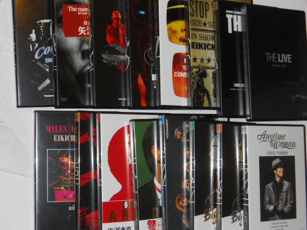 矢沢永吉 THE LIVE EIKICHI YAZAWA DVD BOX 17枚組 レア 送料無料
