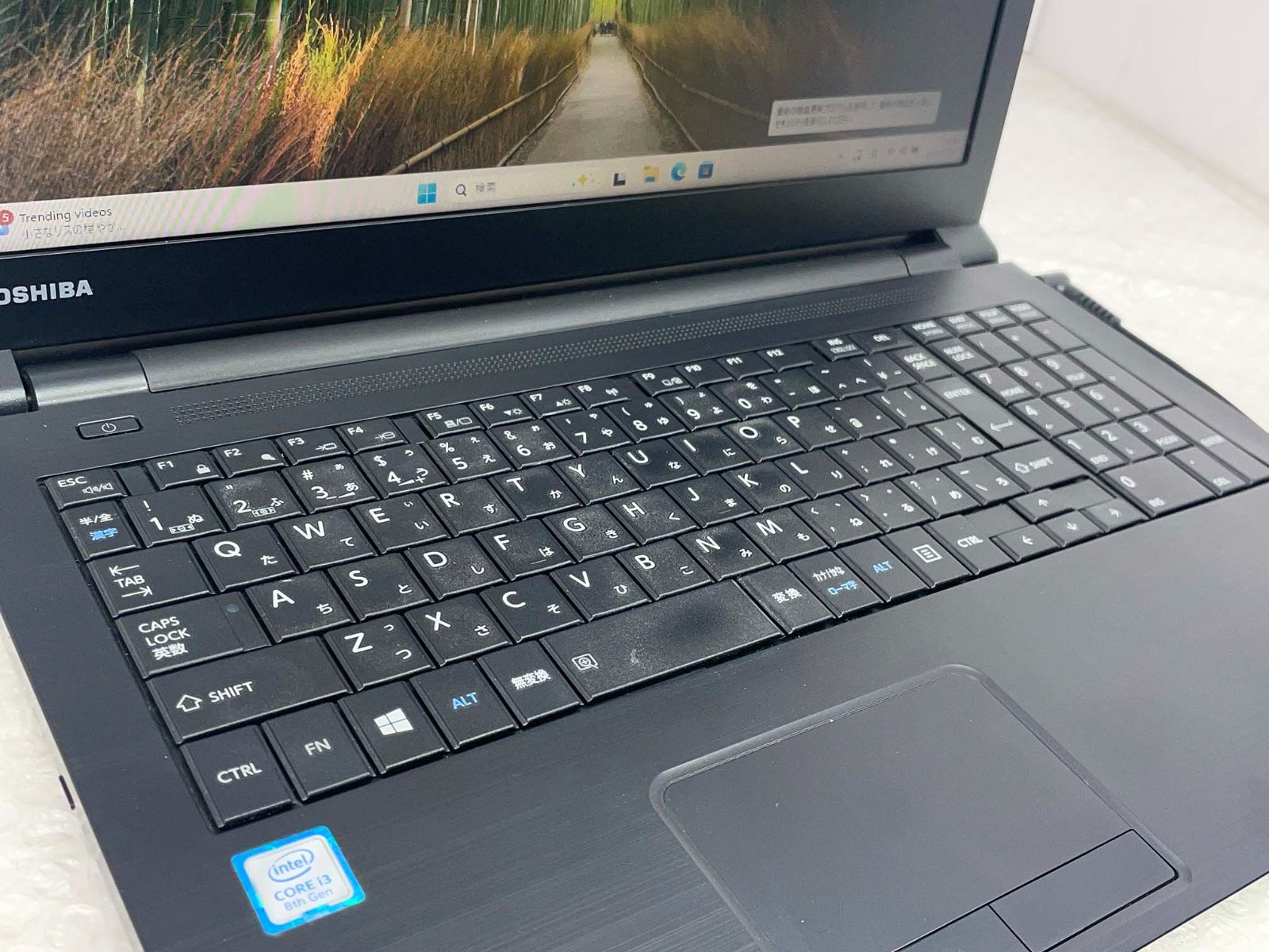 東芝 dynabook AZ35/GB i3-8130U/4GB/1TB HDD/Windows11/15.6型HD