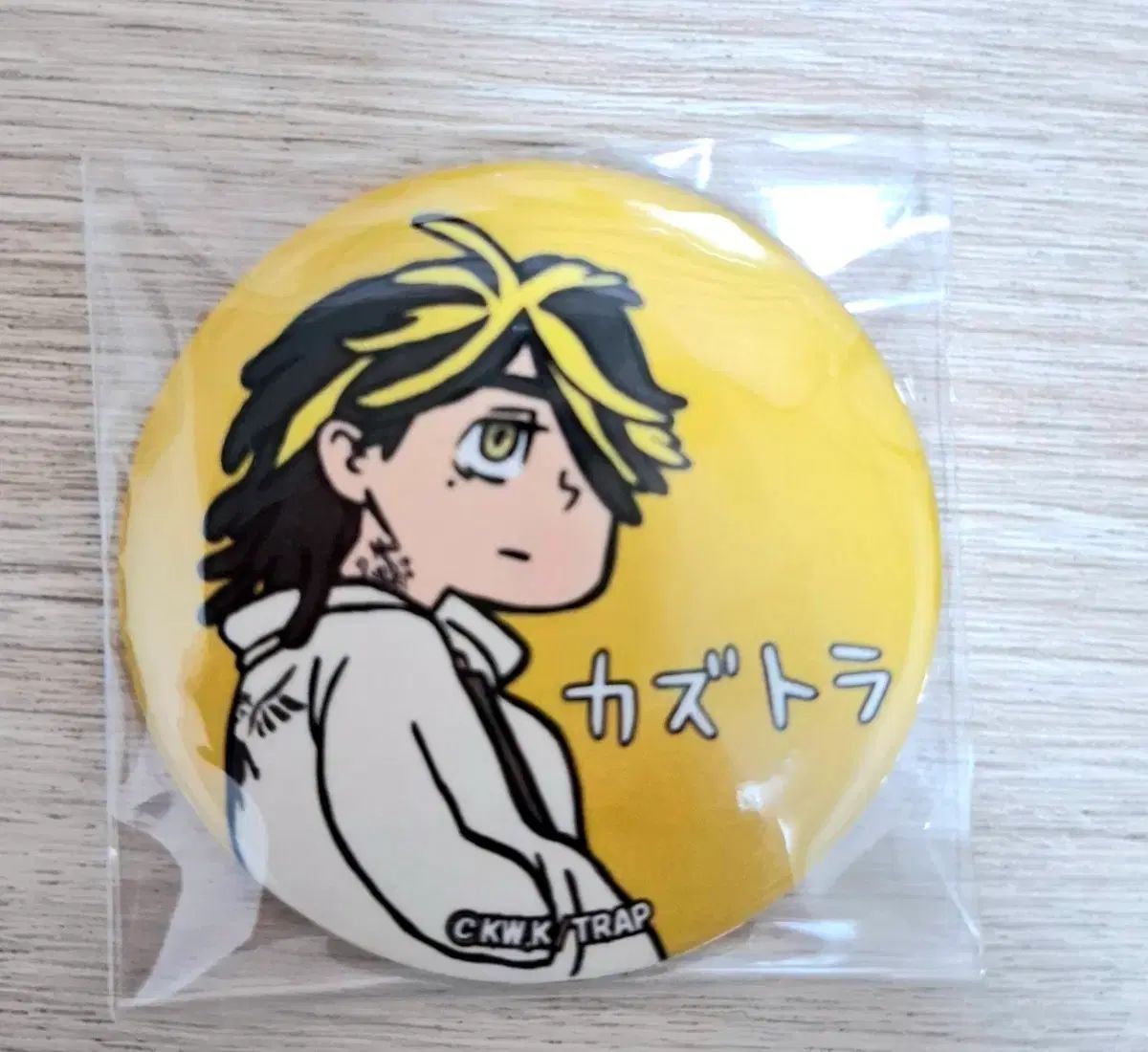 東京リベンジャーズ 羽宮一虎 缶バッジ - メルカリ