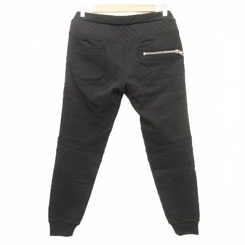 ウノピュウノウグァーレトレ 1PIU1UGUALE3 美品 BIKER RIB PANTS