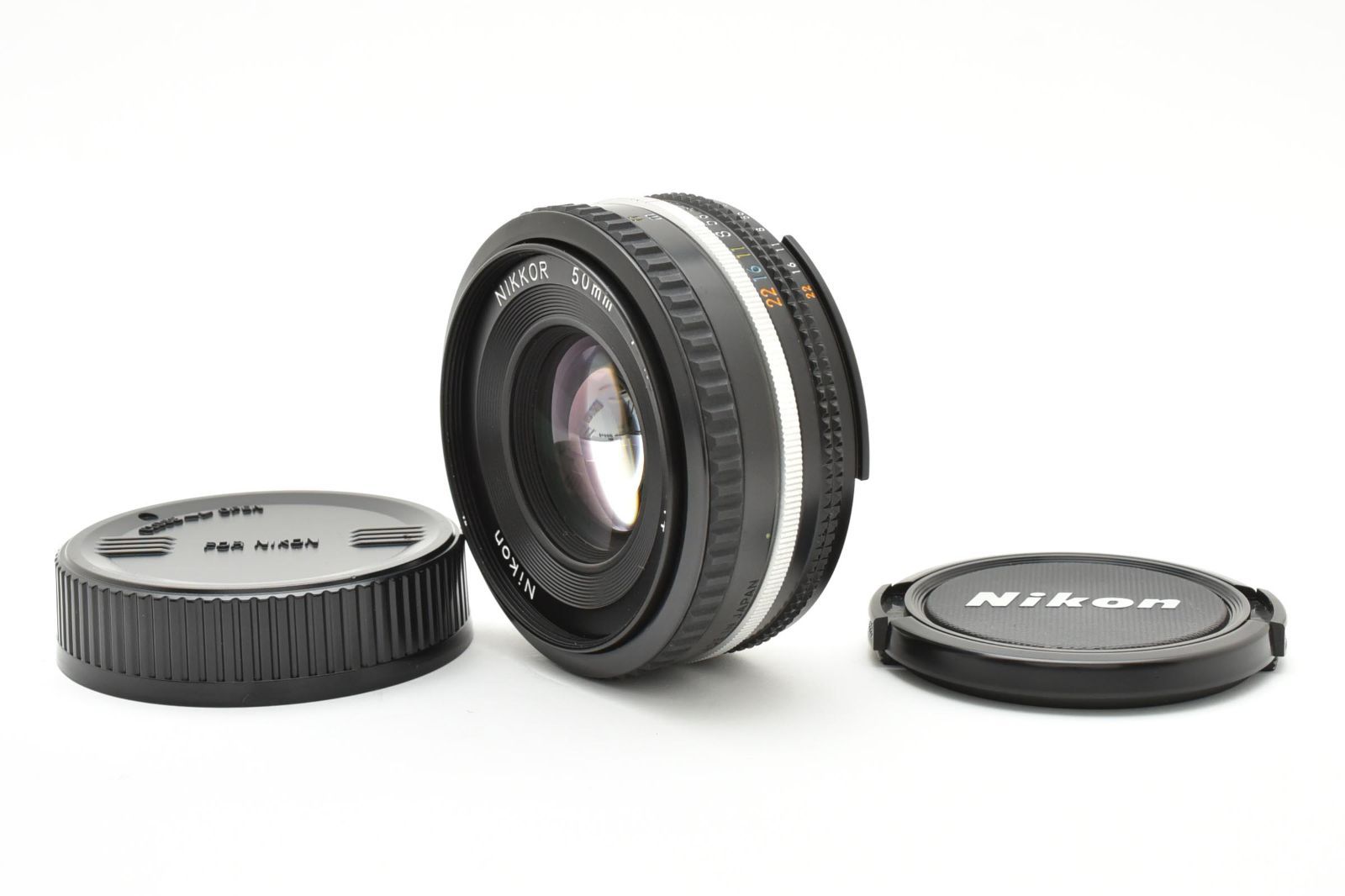 4446 ニコン Nikon Nikkor Ai-S AIS 高品質 50mm f/1.8 Pancake