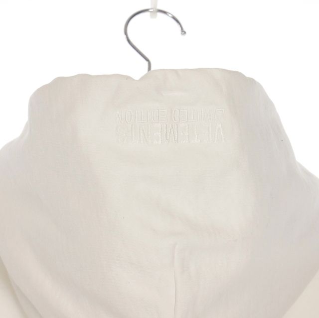 ヴェトモン ベトモン VETEMENTS ロゴ刺繍 オーバーサイズ フーディ