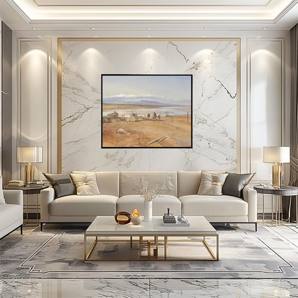 A4サイズ（約21x30cm）】【bn-poster-4584】フレーム付き 世界の古い