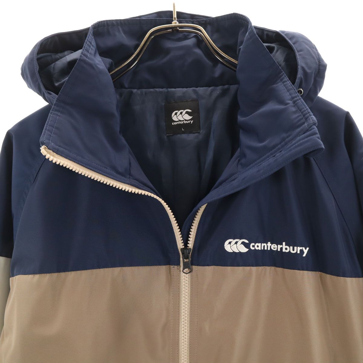 CANTERBURY OF NEW ZEALAND カンタベリー 中綿ジャケット L ブラウン