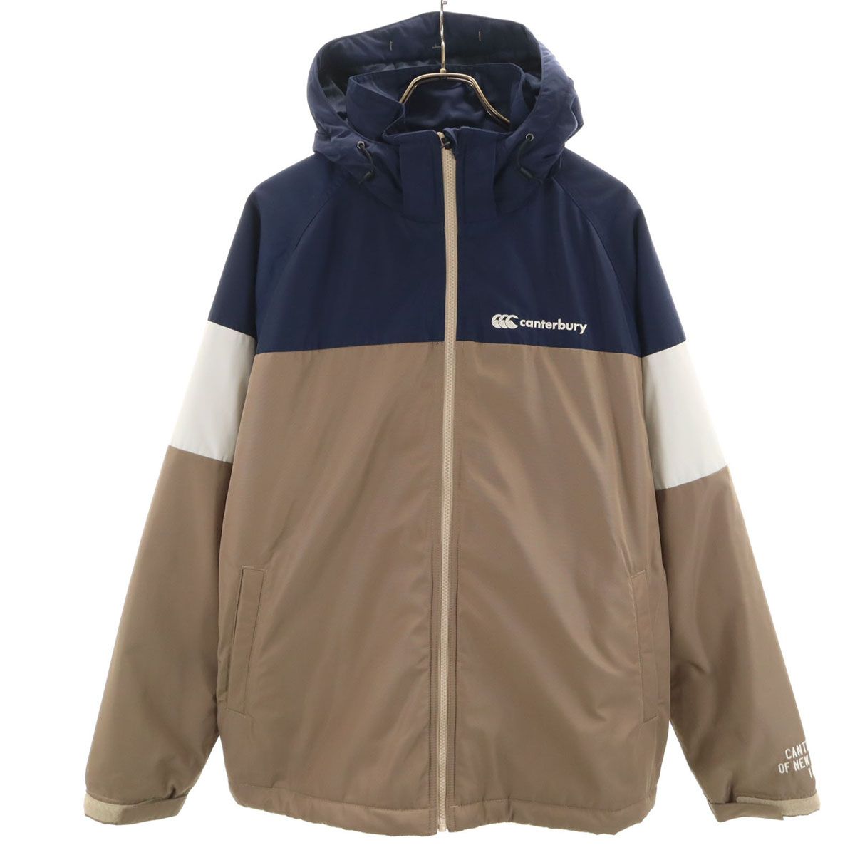 CANTERBURY OF NEW ZEALAND カンタベリー 中綿ジャケット L ブラウン