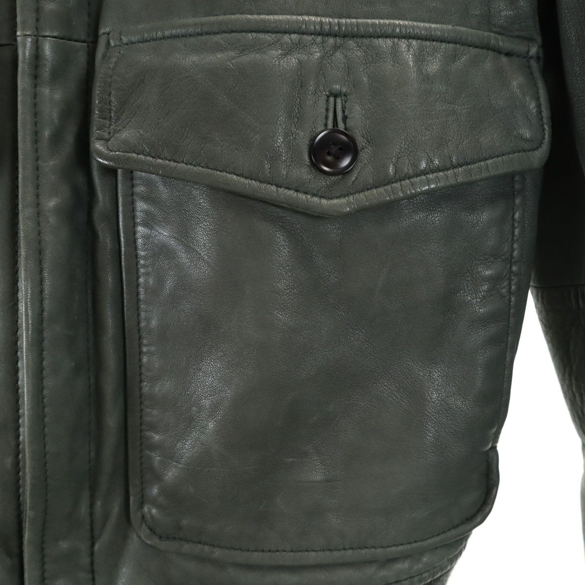 Banana Republic バナナリパブリック 羊革 レザージャケット S