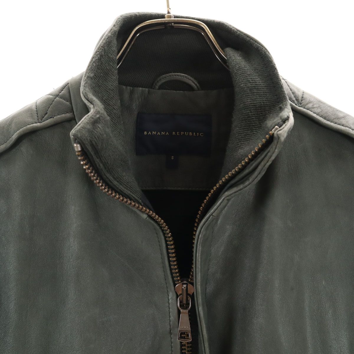 Banana Republic バナナリパブリック 羊革 レザージャケット S