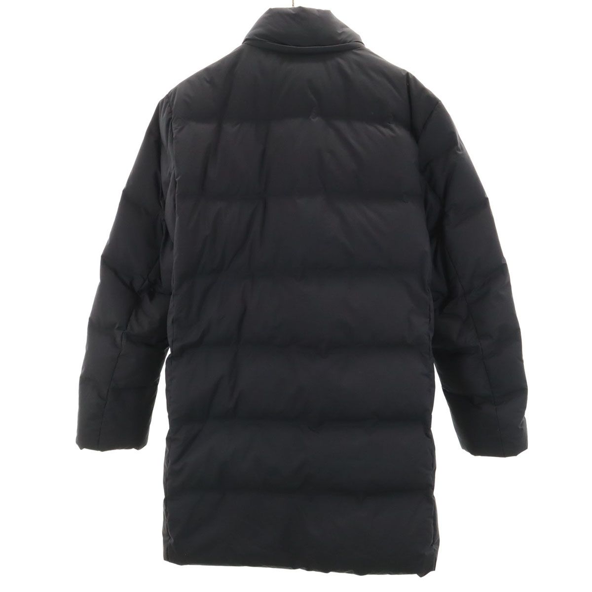 UNIQLO ユニクロ シームレス ダウンコート M ブラック メンズ 古着 