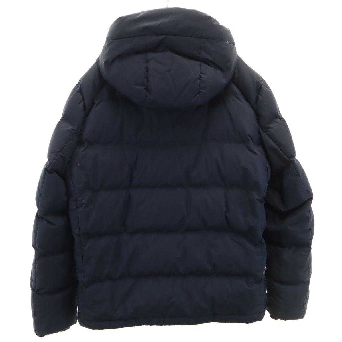 UNIQLO ユニクロ シームレス ダウンパーカー XL ネイビー メンズ 古着