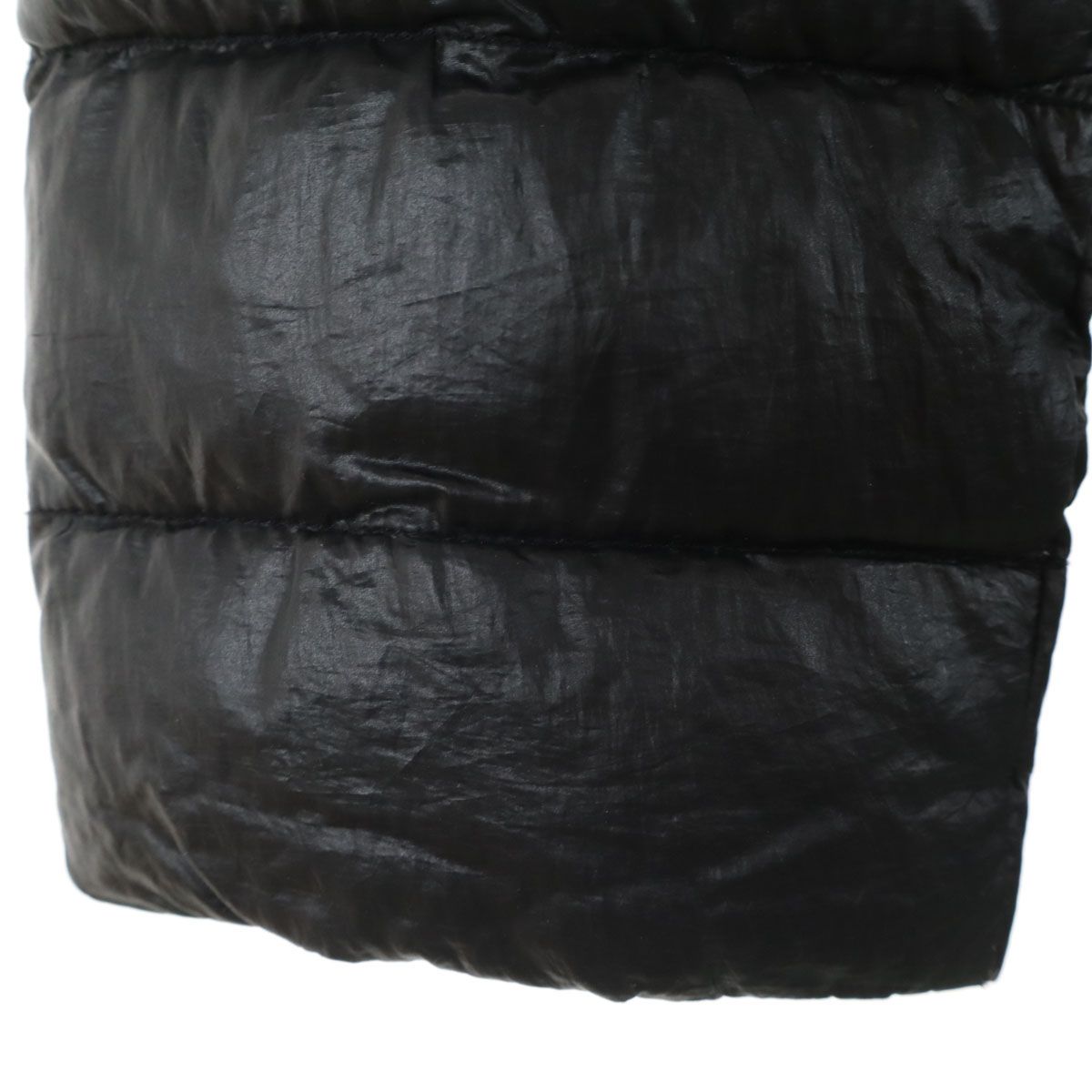 MAX&CO マックスアンドコー ノーカラー ダウンコート 42 ブラック