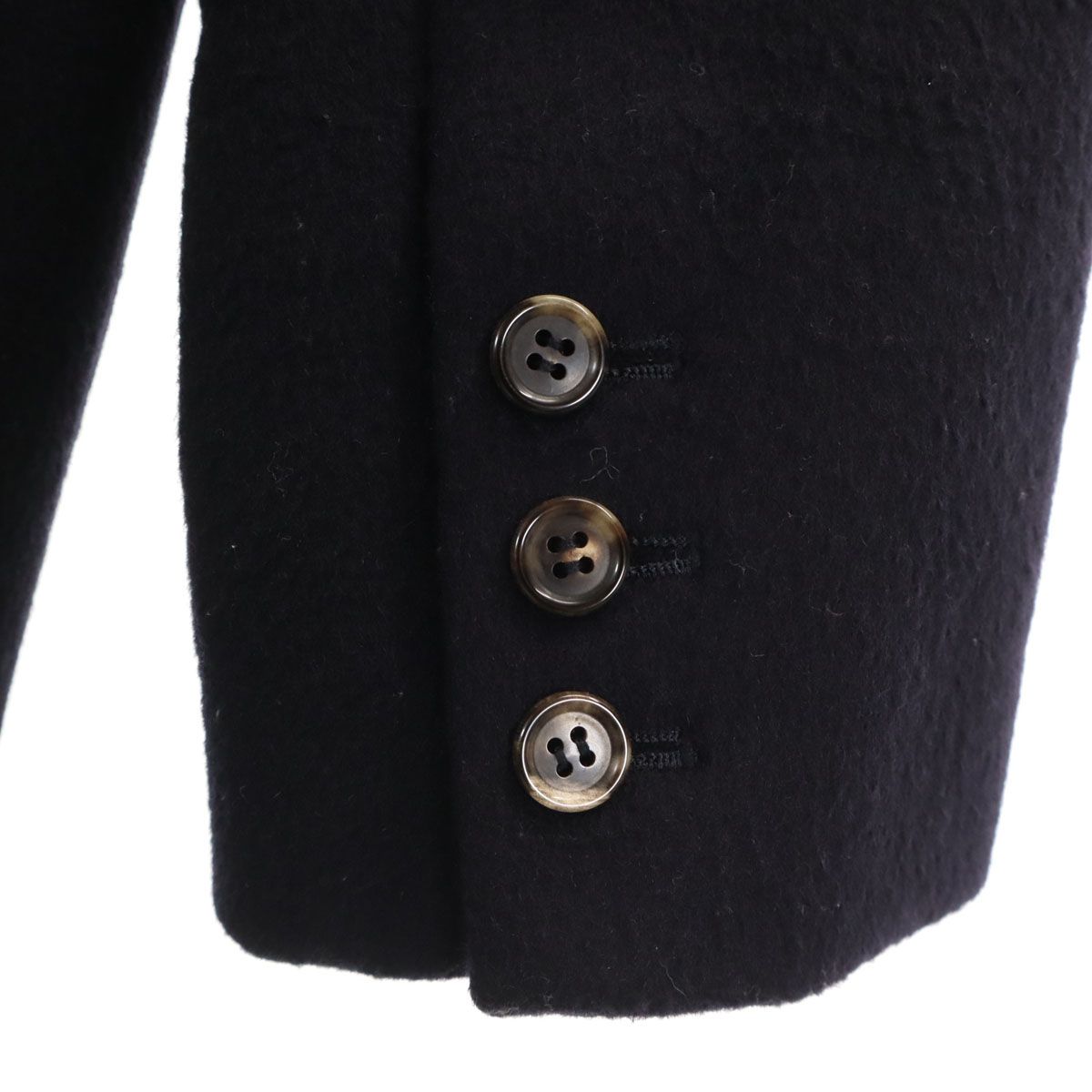 A.P.C. アーペーセー チェスターコート XS 濃紺 中綿 メンズ 古着