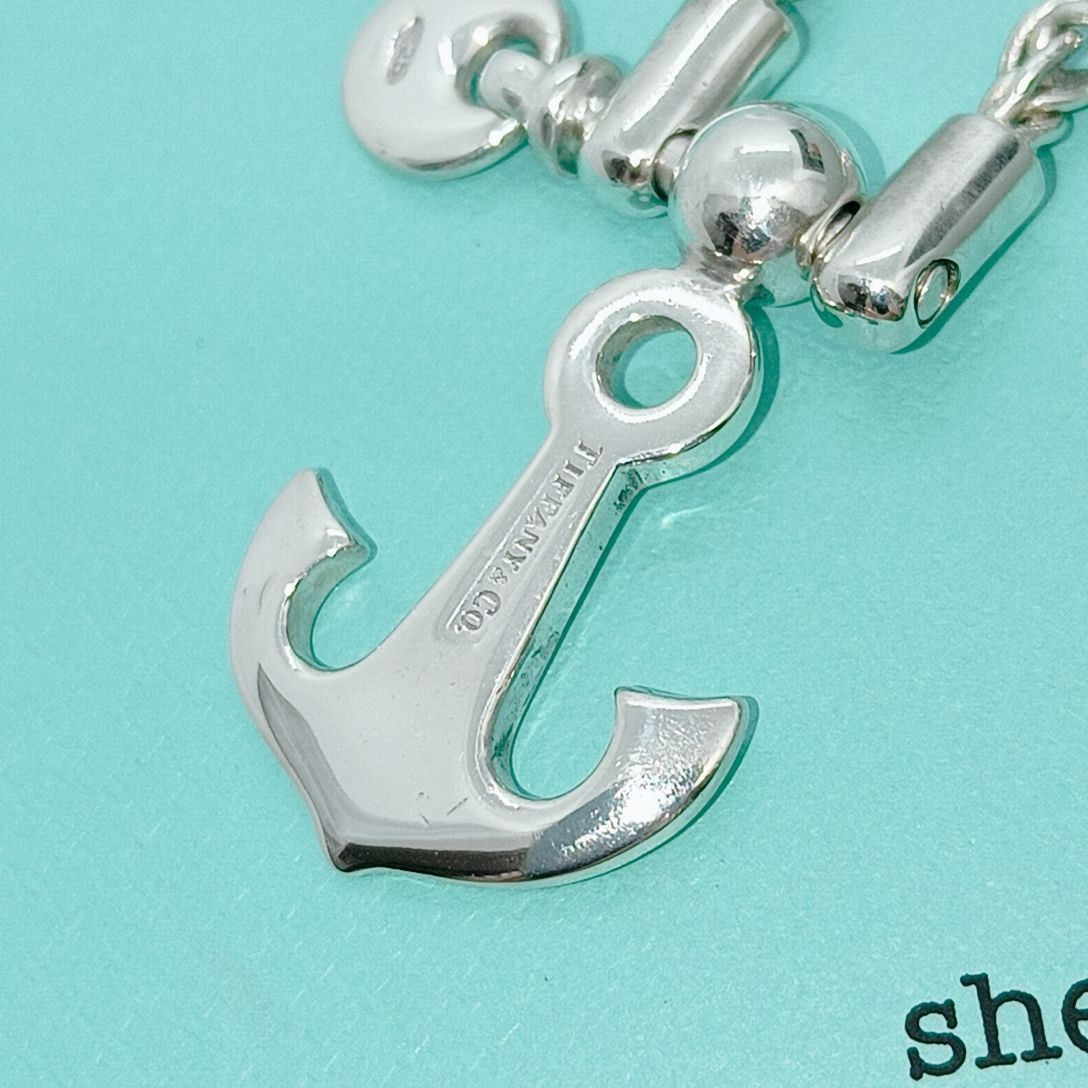 新品仕上げ】ティファニー アンカーキーリング 925 変色予防処理＆殺菌