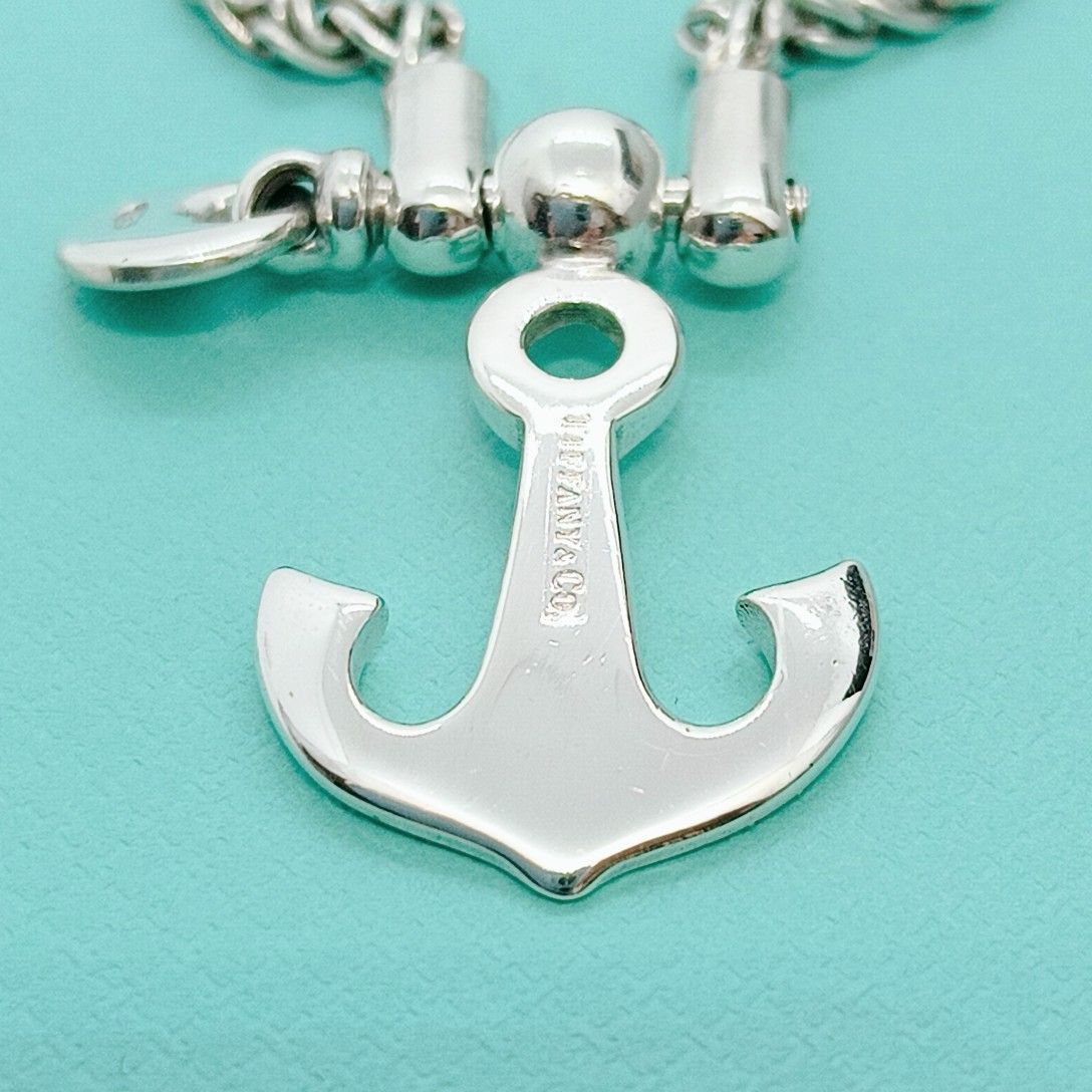 新品仕上げ】ティファニー アンカーキーリング 925 変色予防処理＆殺菌