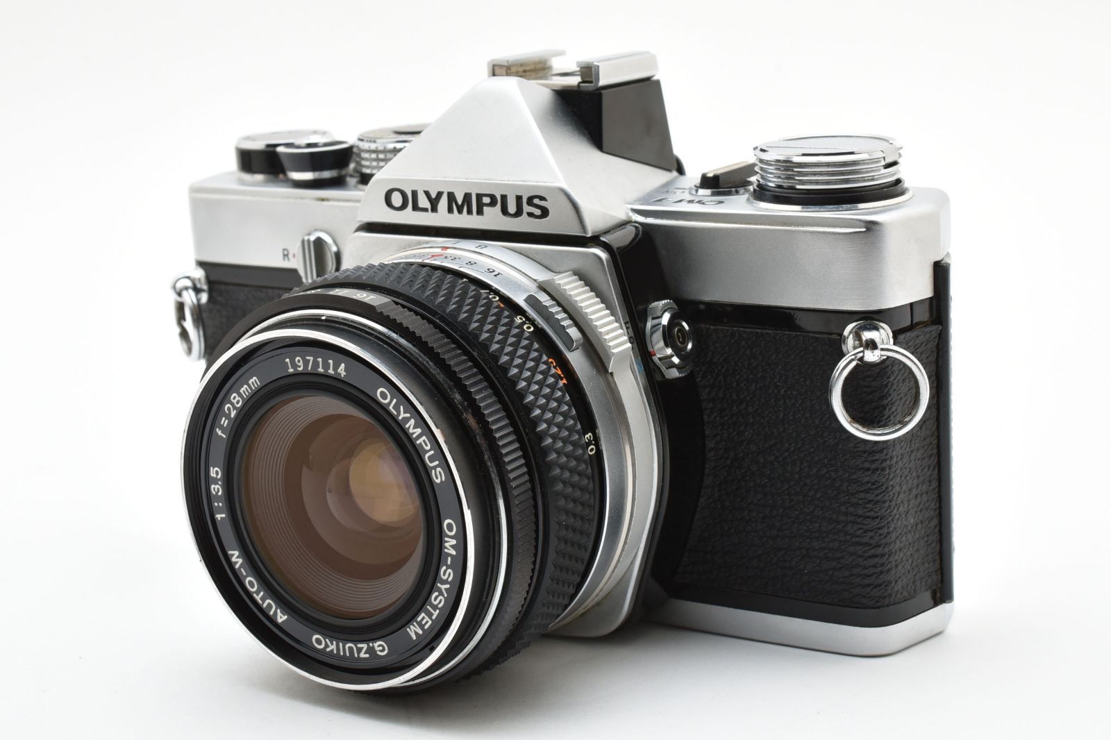 4455 オリンパス Olympus OM 1 G Zuiko 28 mm f 3 5 フィルム 一眼レフ カメラ