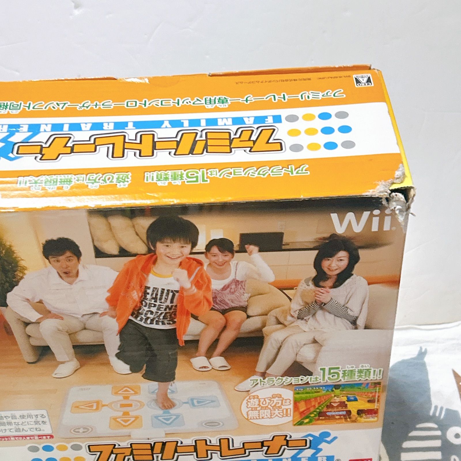 Wii ファミリー・トレーナー ソフト + 専用マットコントローラ セット