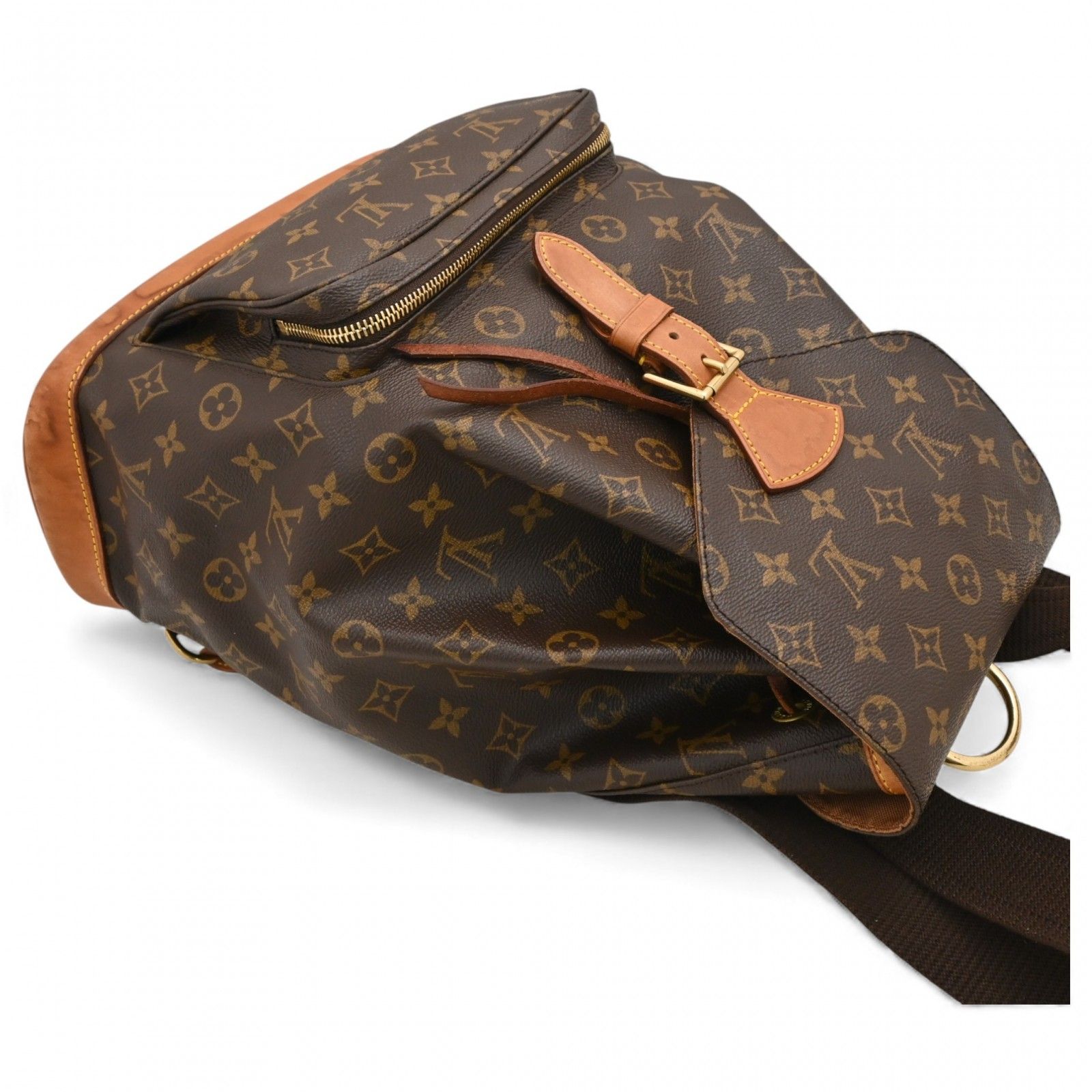 ルイヴィトン モノグラム モンスリGM リュック バックパック Bランク