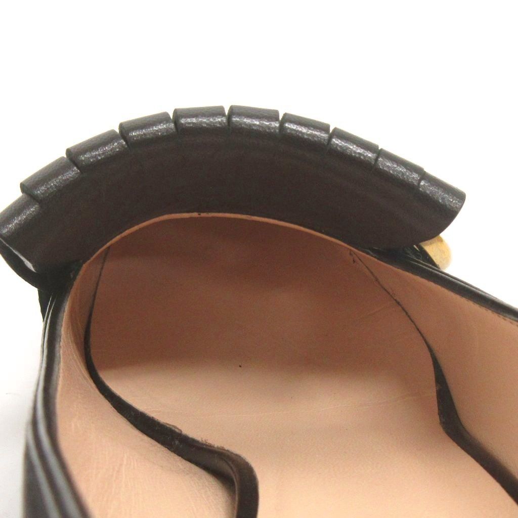 美品　GUCCI パンプス　マーモント　チャンキーヒール　36 1/2 中古・古着通販】GUCCI (グッチ) GGマーモント・メタリックラミネート