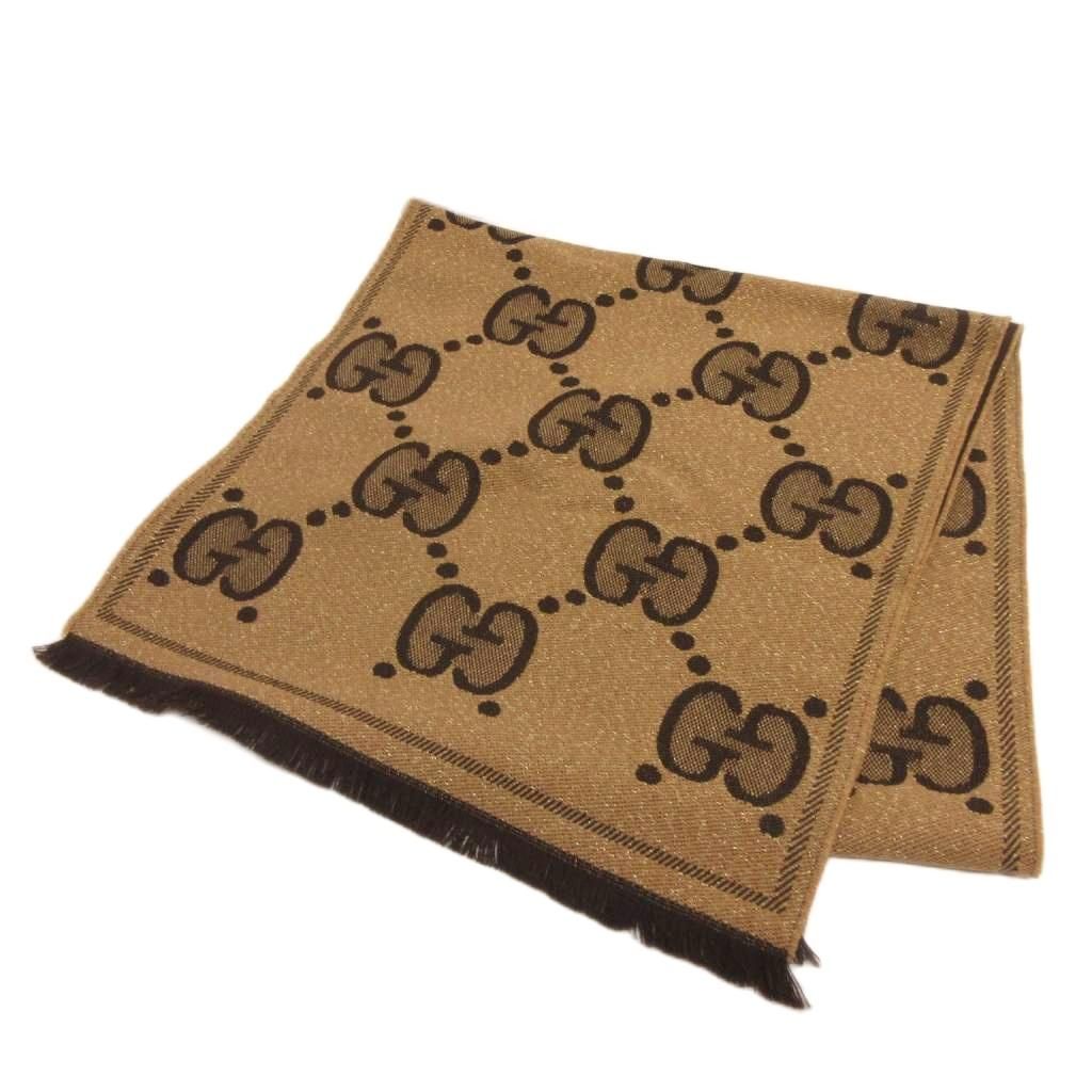 GUCCI ラメジャガード ストール GUCCI ラメジャガード ストール GUCCI