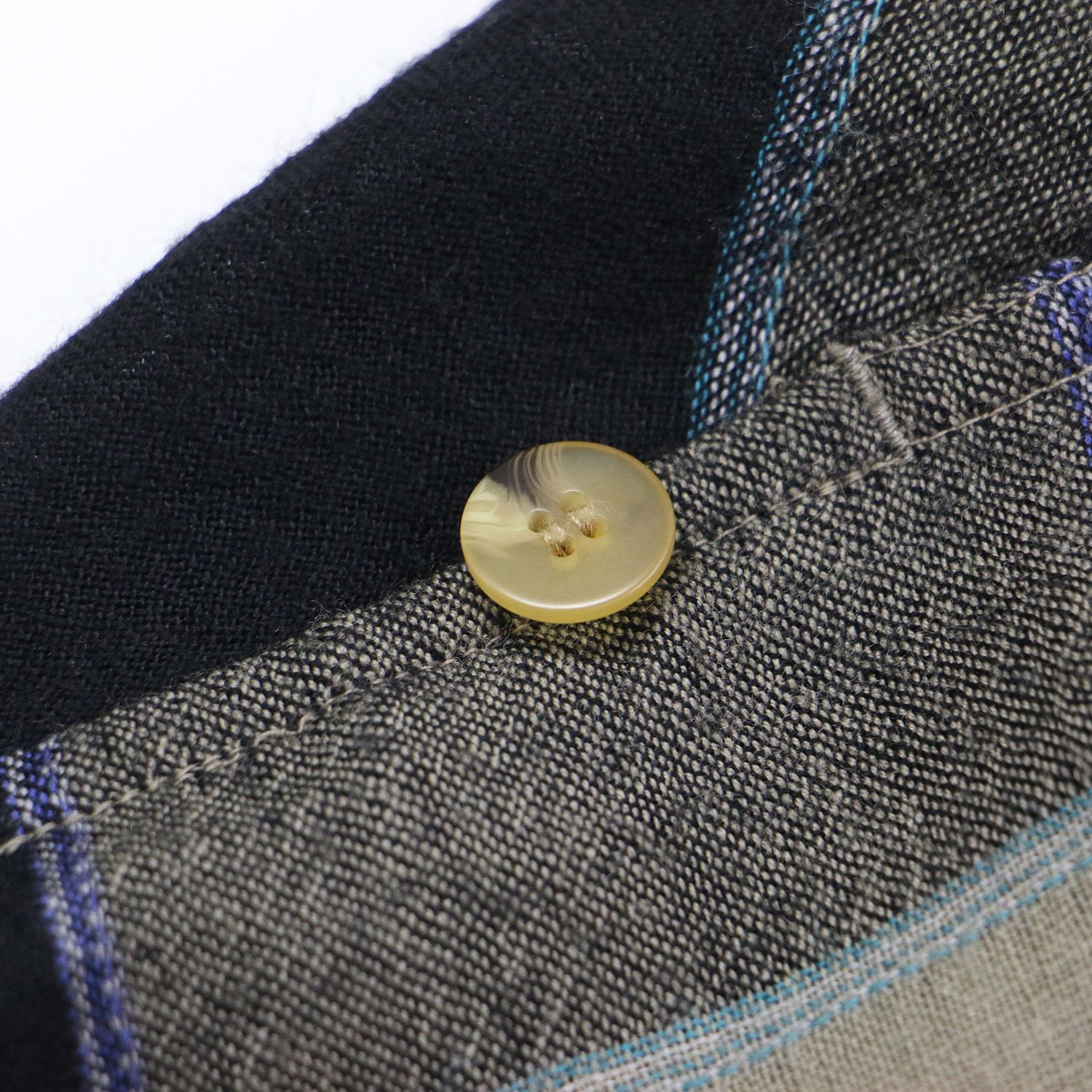 Plantation プランテーション パンツ カーキ ブラック系 サイズ:M