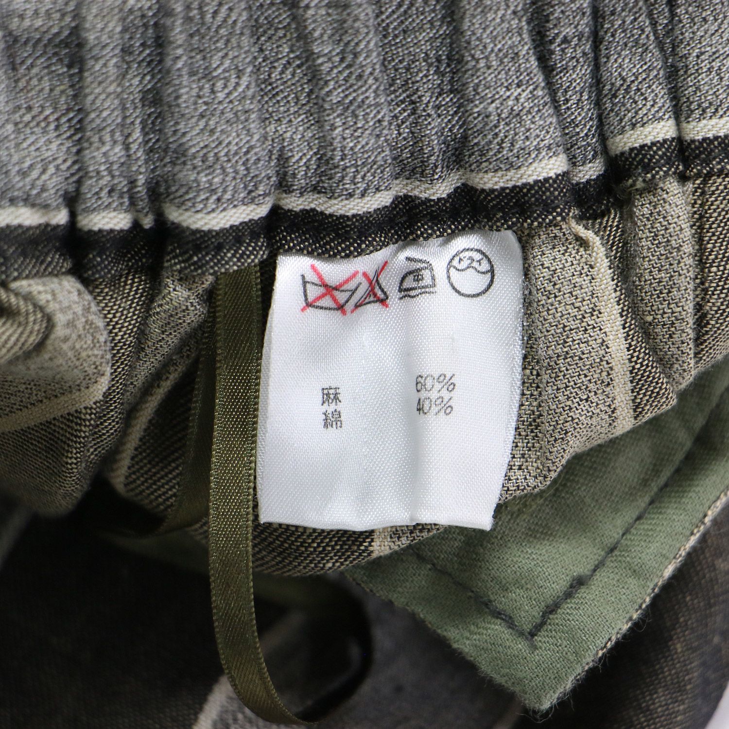 ISSEY MIYAKE イッセイミヤケ パンツ カーキ系 サイズ:M | PERMANENTE