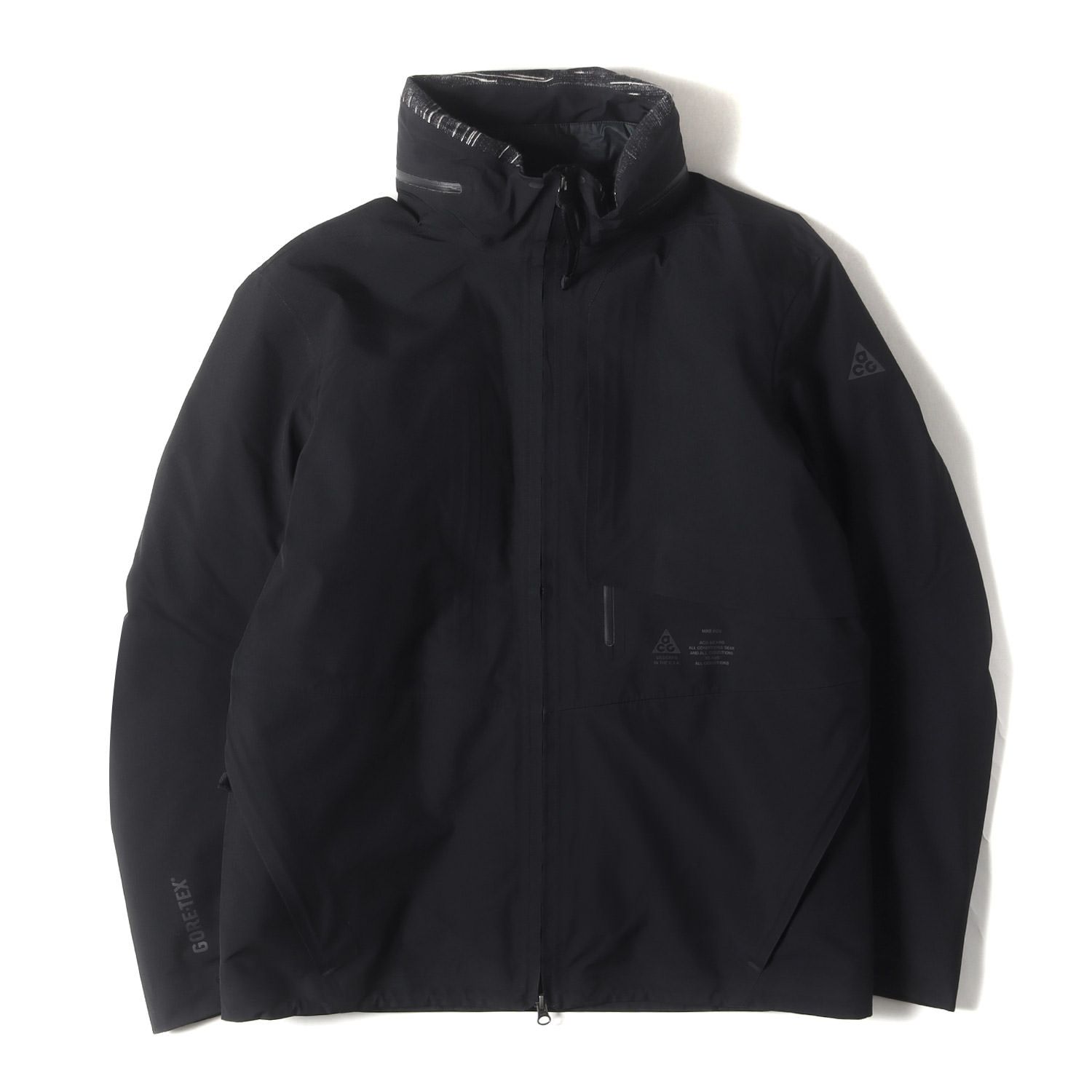 NikeLab ACG GORE-TEX Lサイズ 黒 NIKE ナイキ ジャケット ブラック 黒 サイズ:L | NikeLab ACG GORE-TEX