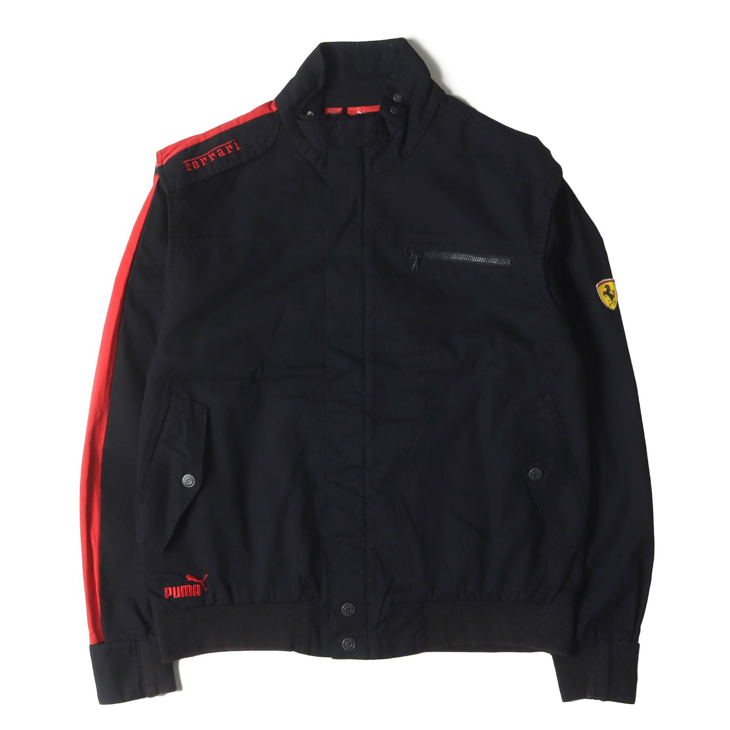 PUMA プーマ ジャケット ブラック 黒 サイズ:M 人気 | Ferrari