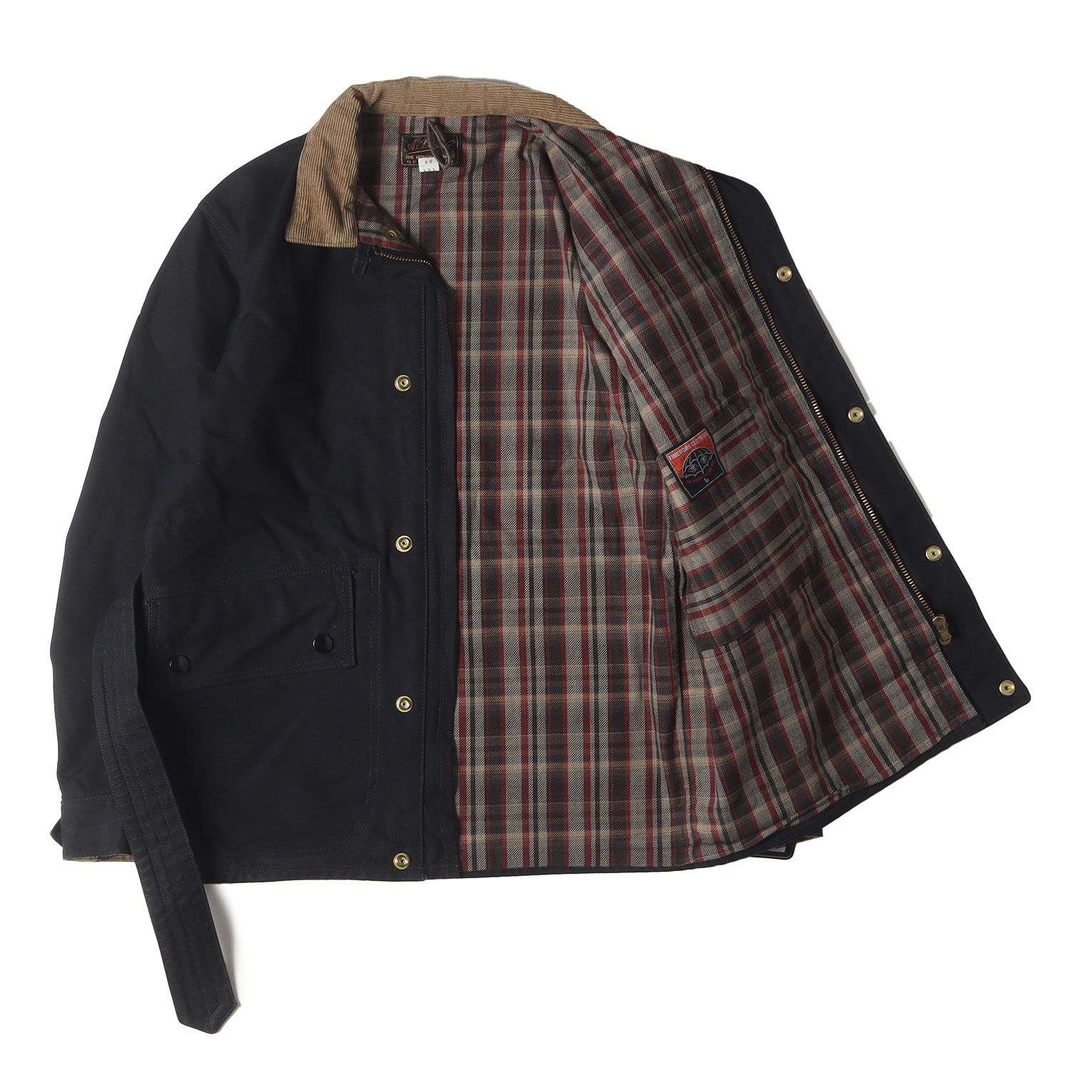 At LAST&CO アットラスト ジャケット ブラック 黒 サイズ:36 | Lot.707