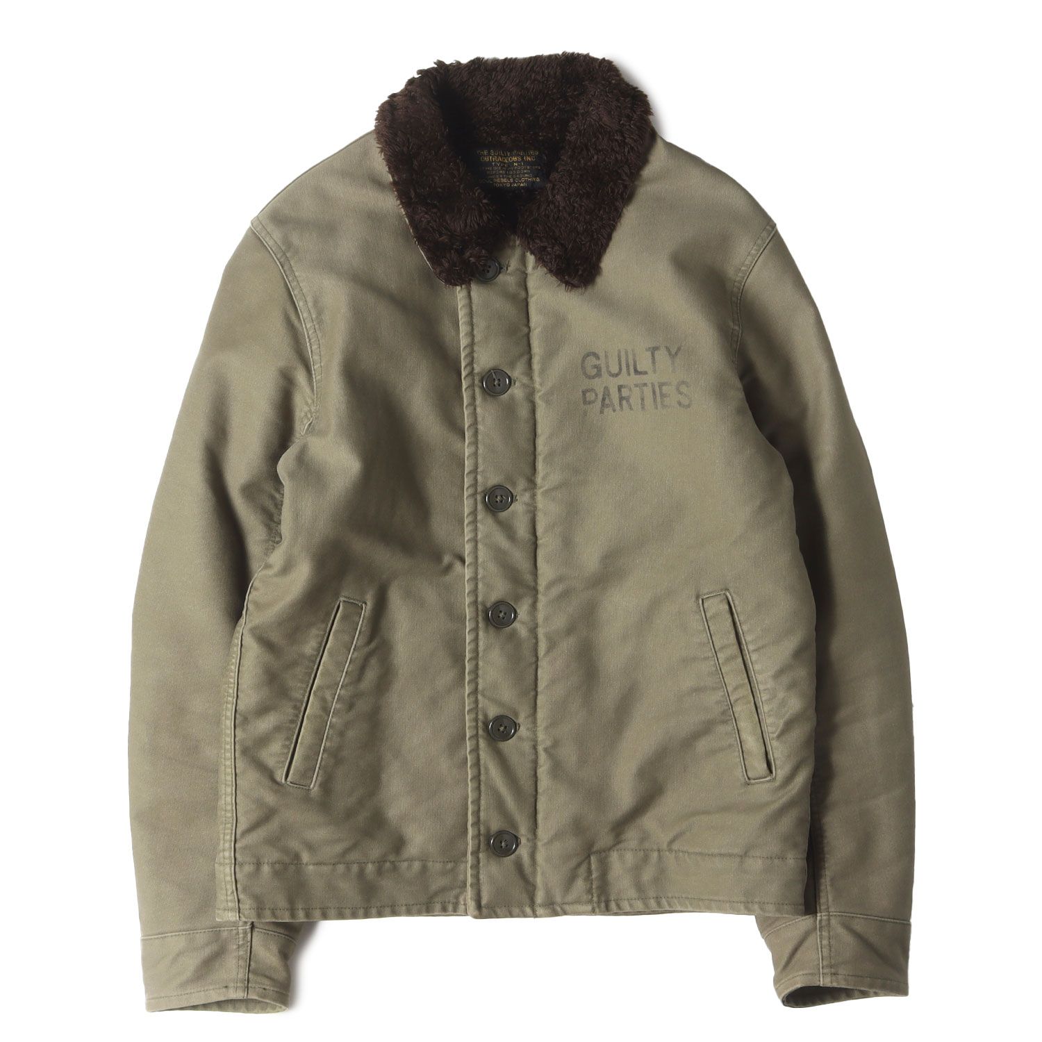 WACKO MARIA ワコマリア ジャケット カーキ サイズ:M | マリアプリント