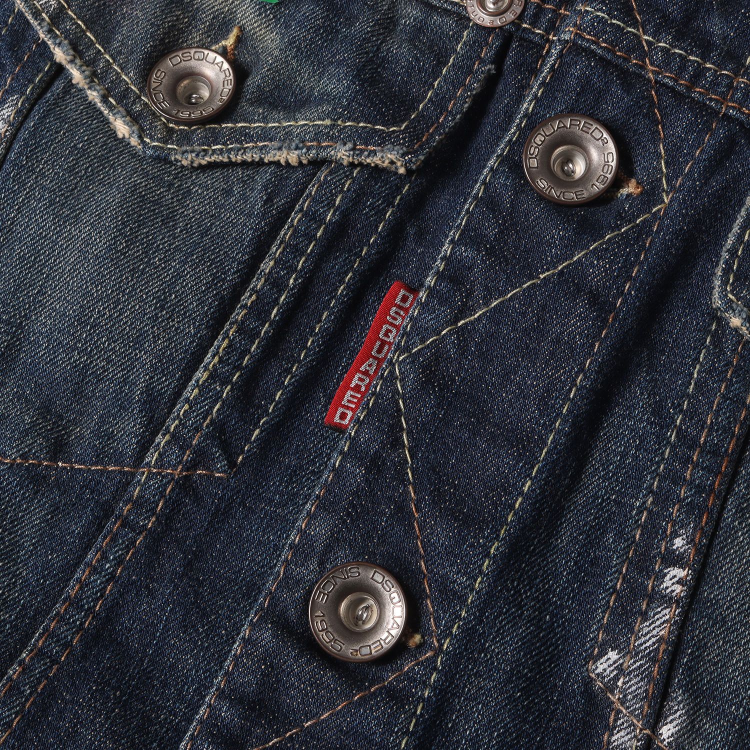 DSQUARED2 ディースクエアード ジャケット インディゴ サイズ:48