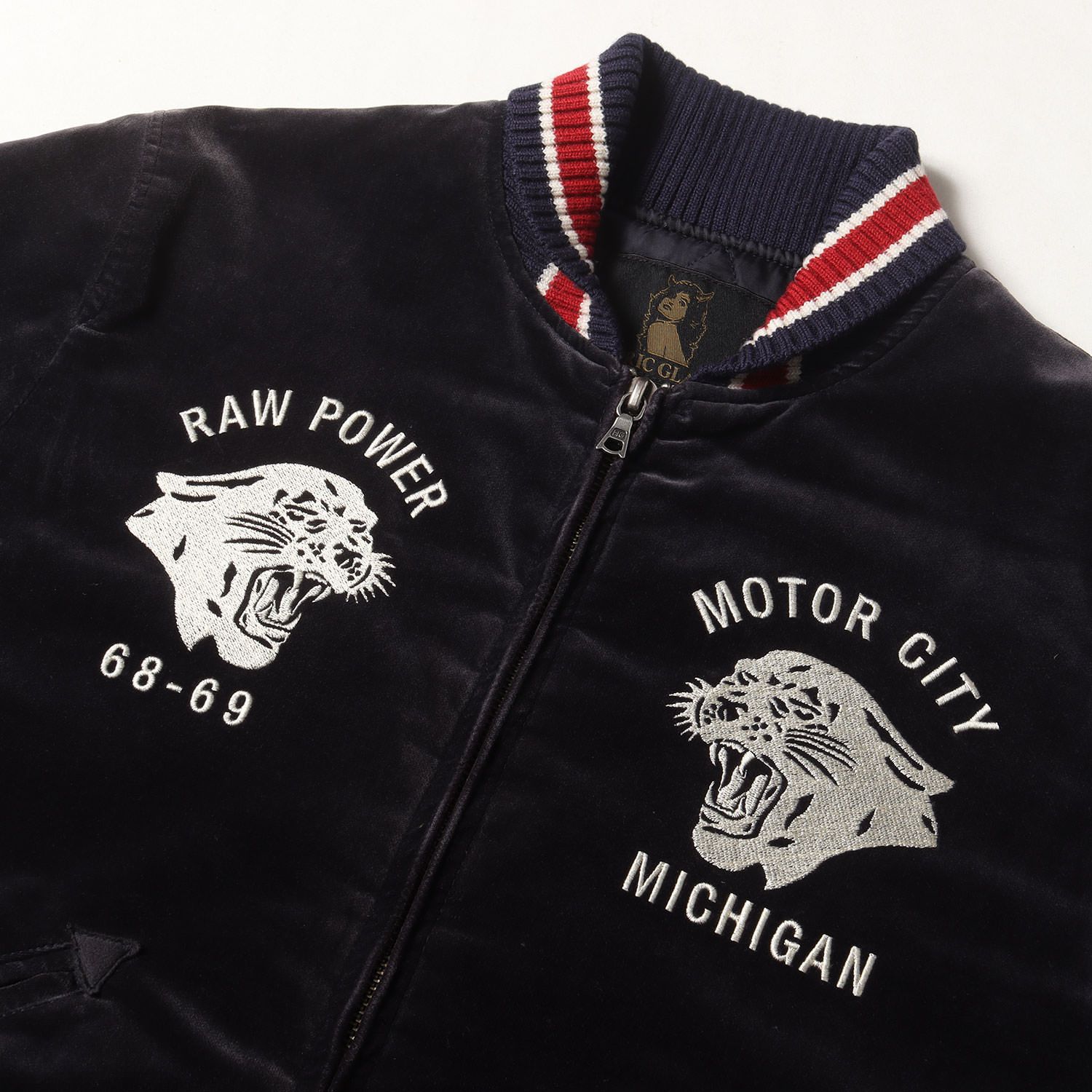 HYSTERIC GLAMOUR ヒステリックグラマー スカジャン ブラック 黒