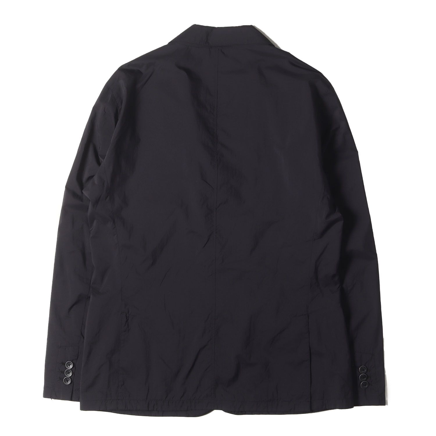 美品】HERNO ヘルノ ジャケット ブラック 黒 サイズ:48 | ストレッチ