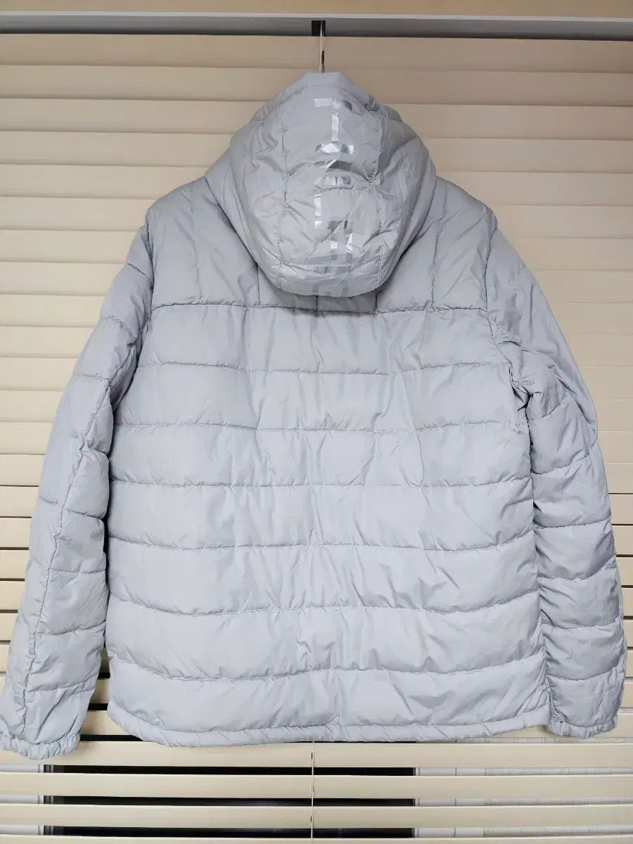 トミーヒルフィガー フード ダウン ジャケット グレー XL 105