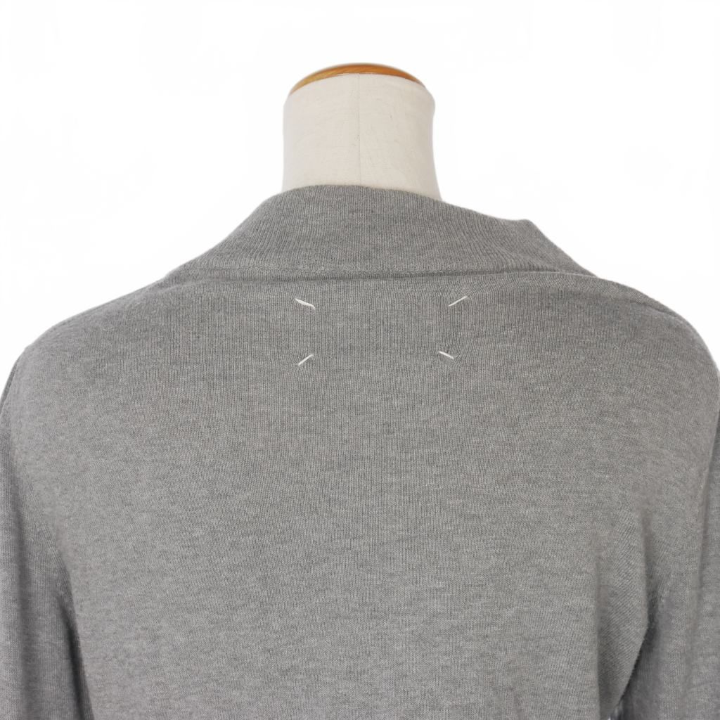 Maison Margiela メゾンマルジェラ  S51HA0608 15AW ｸﾞﾚｰ ｴﾙﾎﾞｰﾊﾟｯﾁｶｰﾃﾞｨｶﾞﾝ XS メゾンマルジェラ S51HA0608 15AW ｸﾞﾚｰ ｴﾙﾎﾞｰﾊﾟｯﾁｶｰﾃﾞｨｶﾞﾝ XS 【公式通販】
