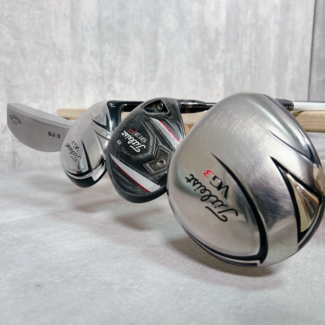 V459 タイトリスト メンズ ゴルフ クラブ セット 15点 豪華 かっこいい V459 タイトリスト メンズ ゴルフ クラブ セット 15点 豪華 かっこいい