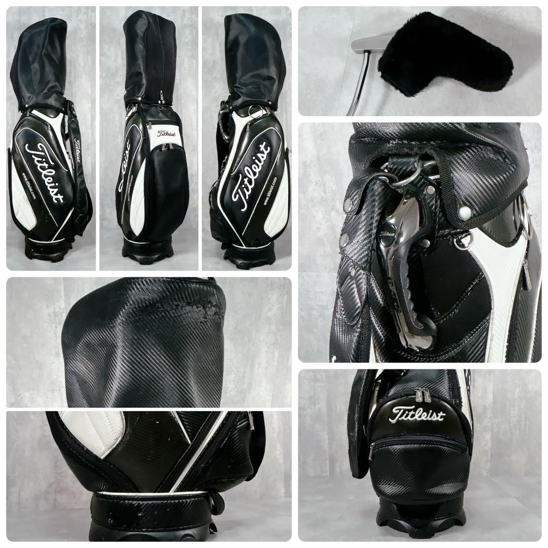 V459 タイトリスト メンズ ゴルフ クラブ セット 15点 豪華 かっこいい