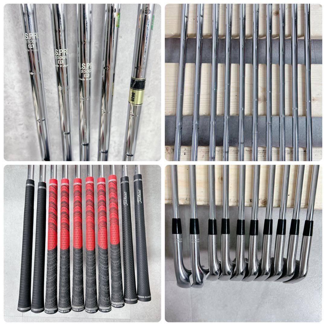 V459 タイトリスト メンズ ゴルフ クラブ セット 15点 豪華 かっこいい