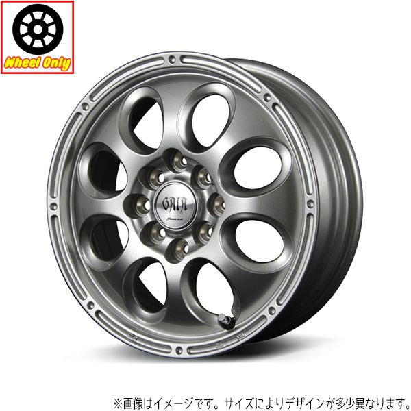 エブリィバン NVAN 12インチ アルミホイール 4穴100 MIDホイール ガイアブリッグ 3 50 BB 45 4本セット