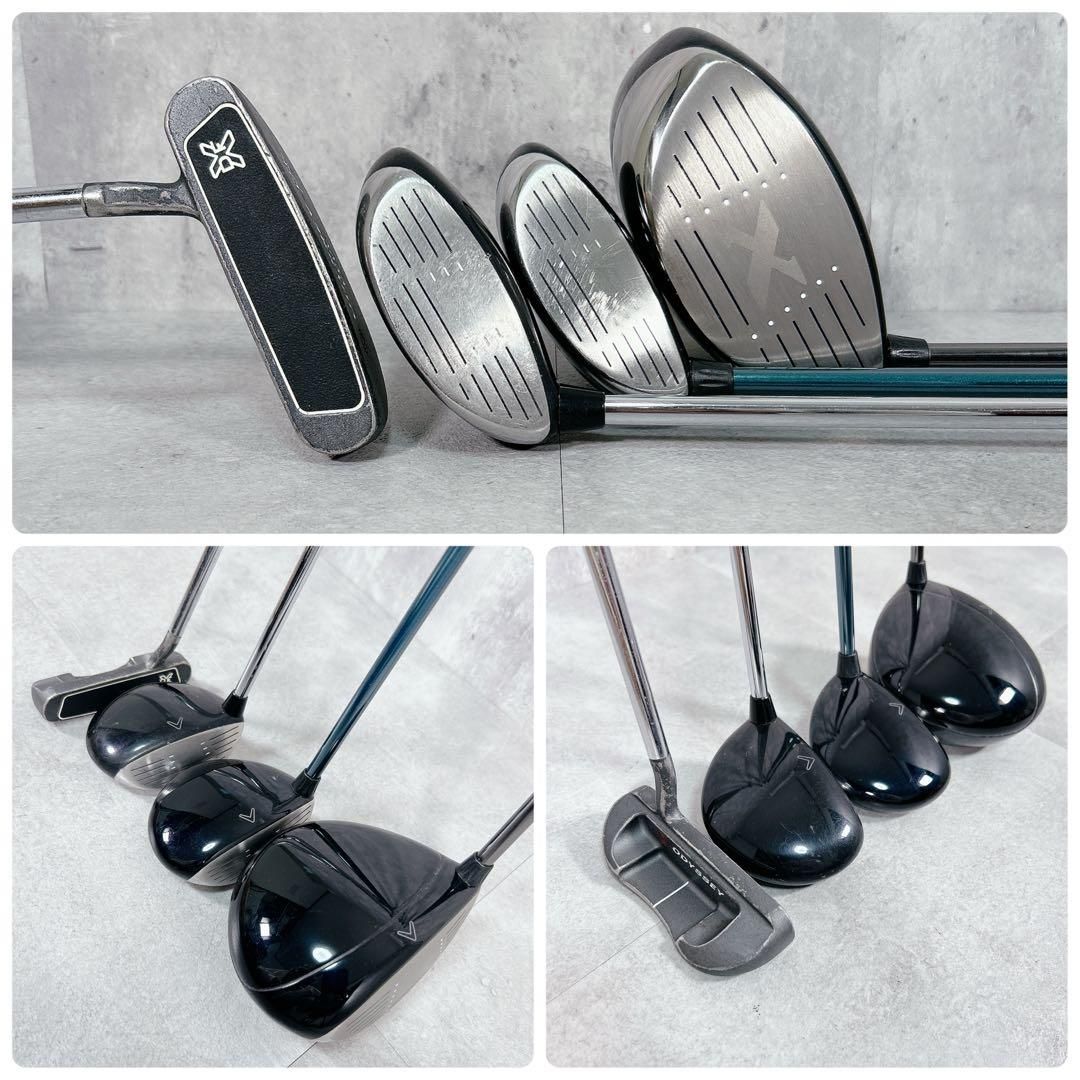 V432 キャロウェイ 他 メンズ ゴルフ クラブ セット 13点 赤 豪華 V432 キャロウェイ 他 メンズ ゴルフ クラブ セット 13点 赤 豪華