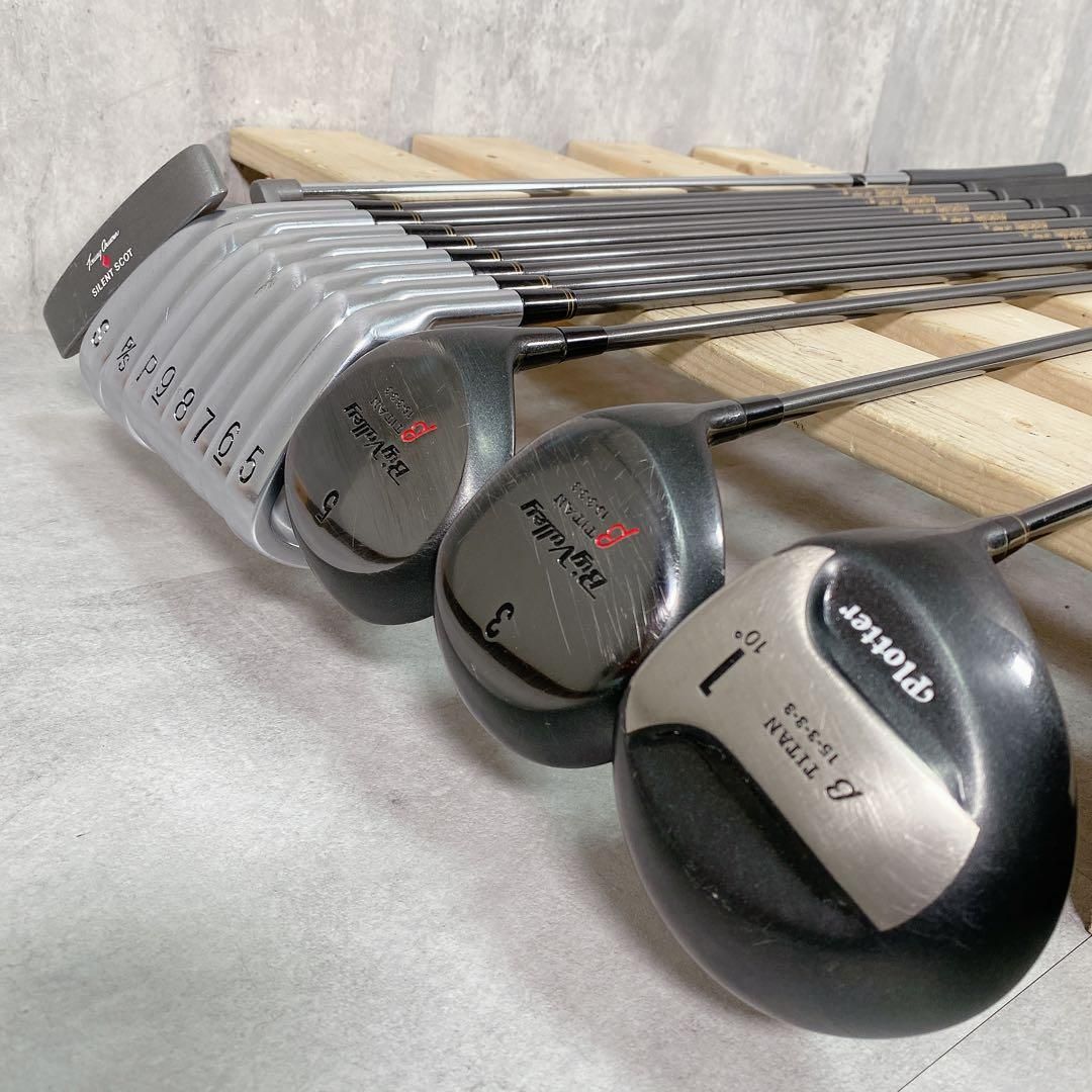 【お買い得！】　ゴルフ　セット　クラブ　ビギナー　初心者 V352 Big Valley メンズ ゴルフ クラブ セット 初心者 ビギナー - メルカリ
